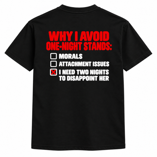 Why I avoid one-night stand Shirts