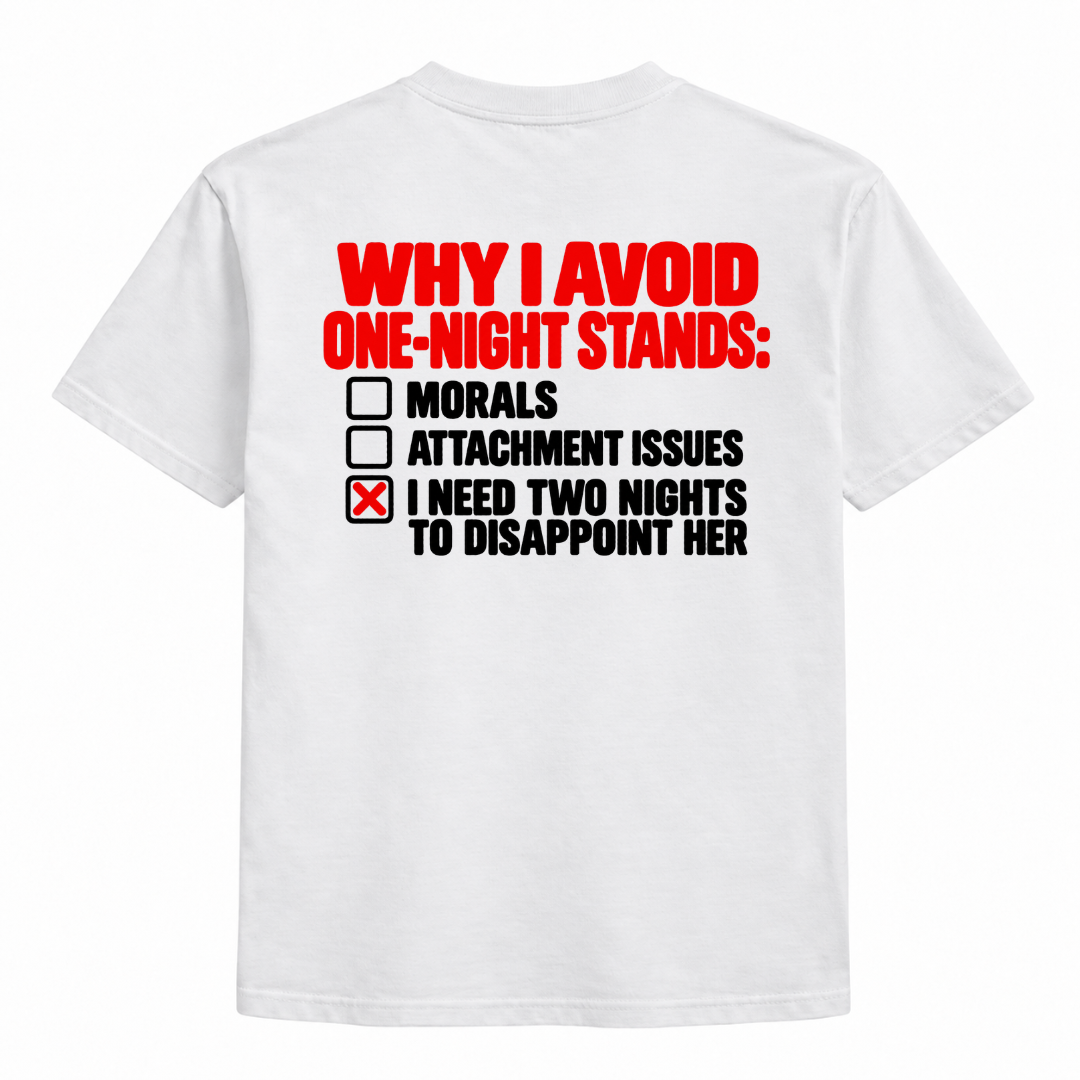 Why I avoid one-night stand Shirts