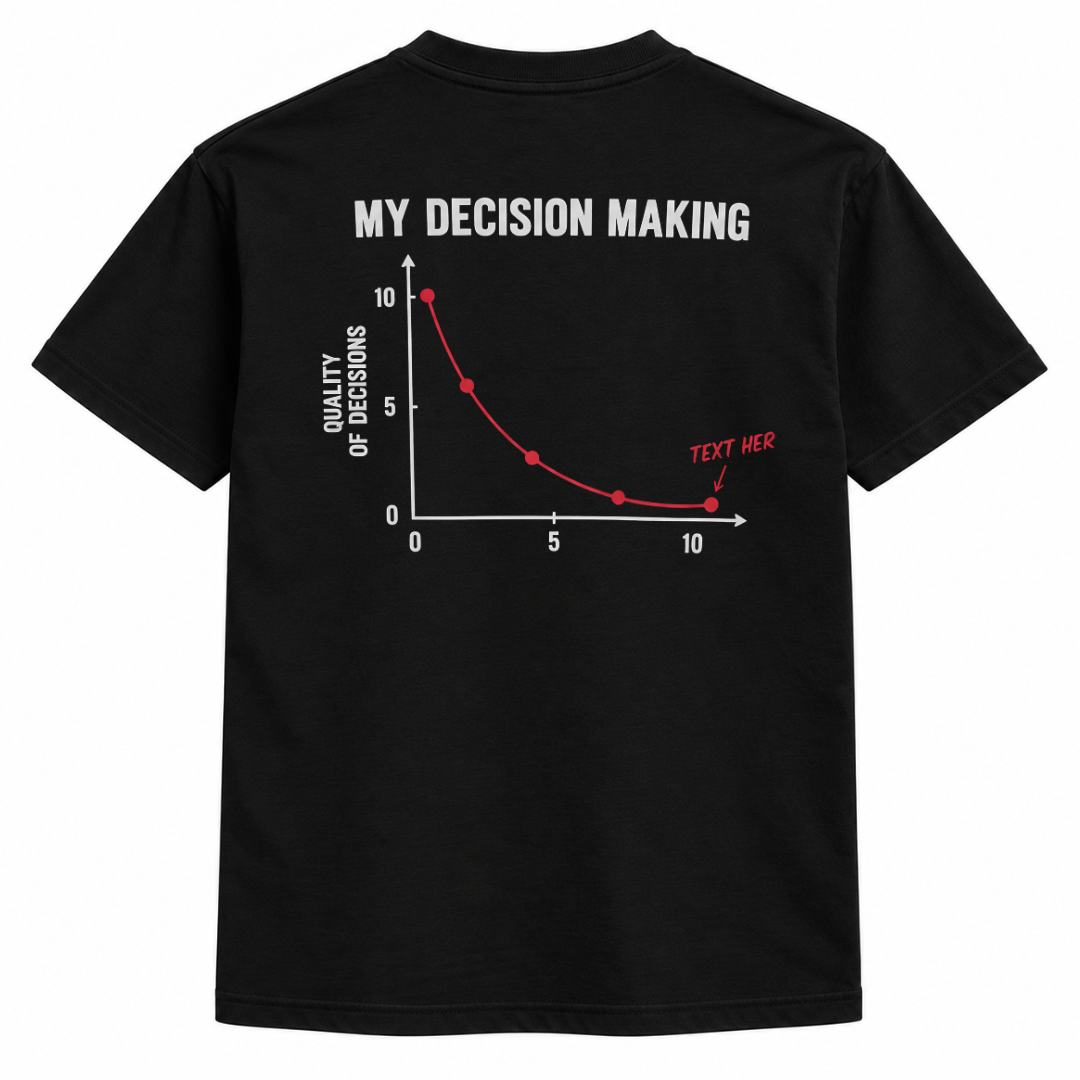 My decision making t-shirt