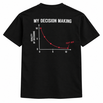 My decision making t-shirt