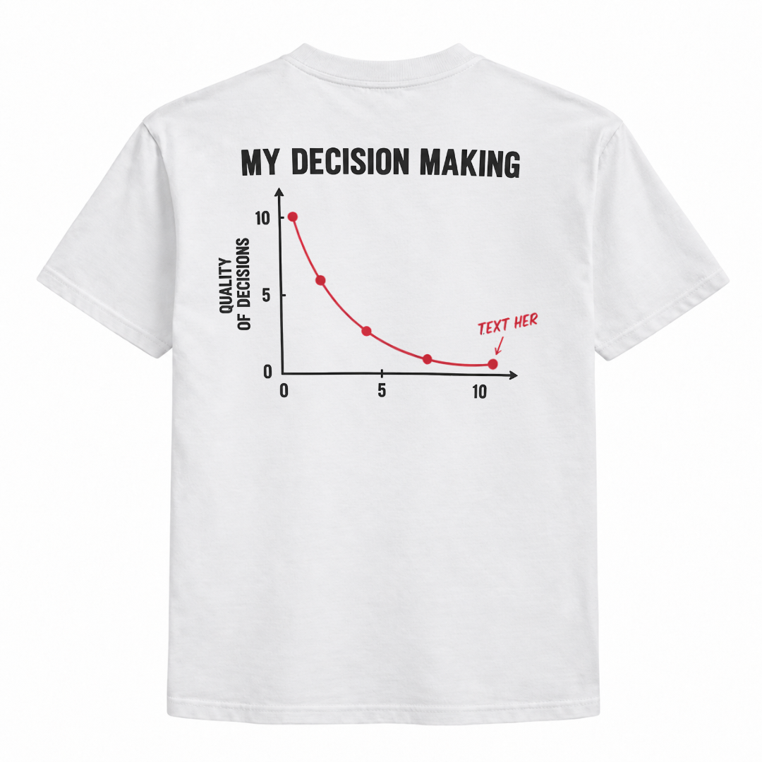 My decision making t-shirt