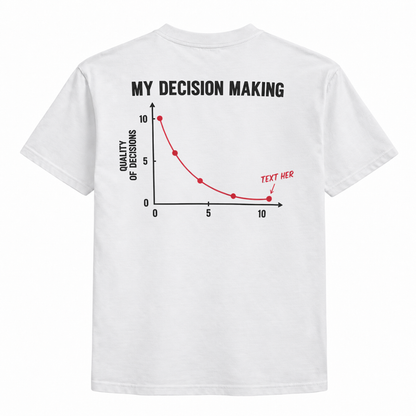 My decision making t-shirt